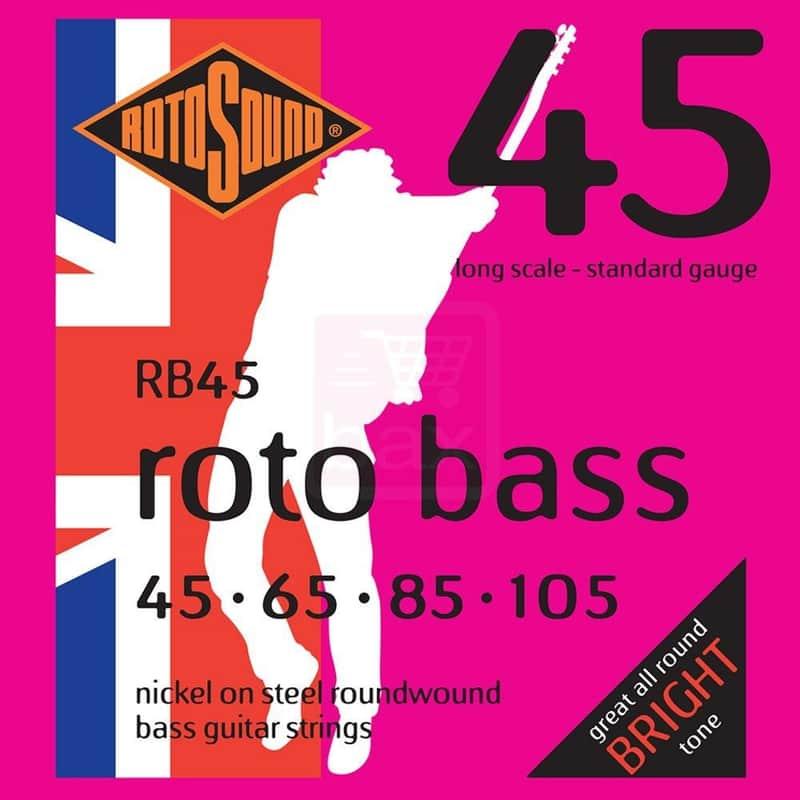 Rotosound Rotosound Rotobass 45-105 RB45 Bass Strings ,