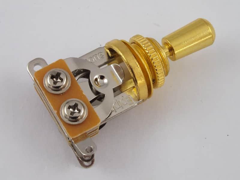 2023 Guitars Electric Ltd 3 Way Toggle Switch Gold
