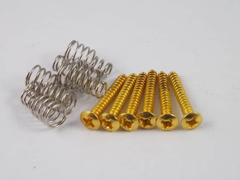 2023 Guitars Electric Ltd Single Coil Pickup Screws Gold