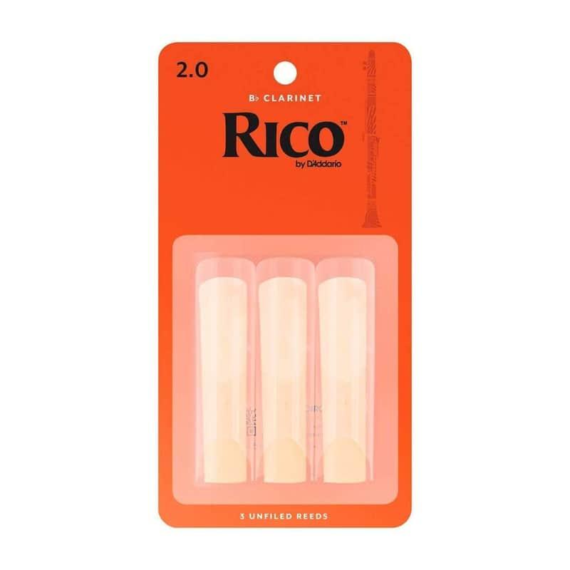 D'Addario Bb Clarinet Reeds (3-pack) - 2 Re