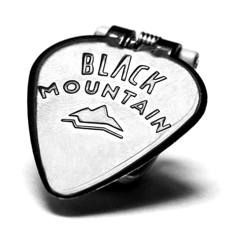 Black Mountain Thumb Pick Right Handed, Medium 1mm (Single) Black