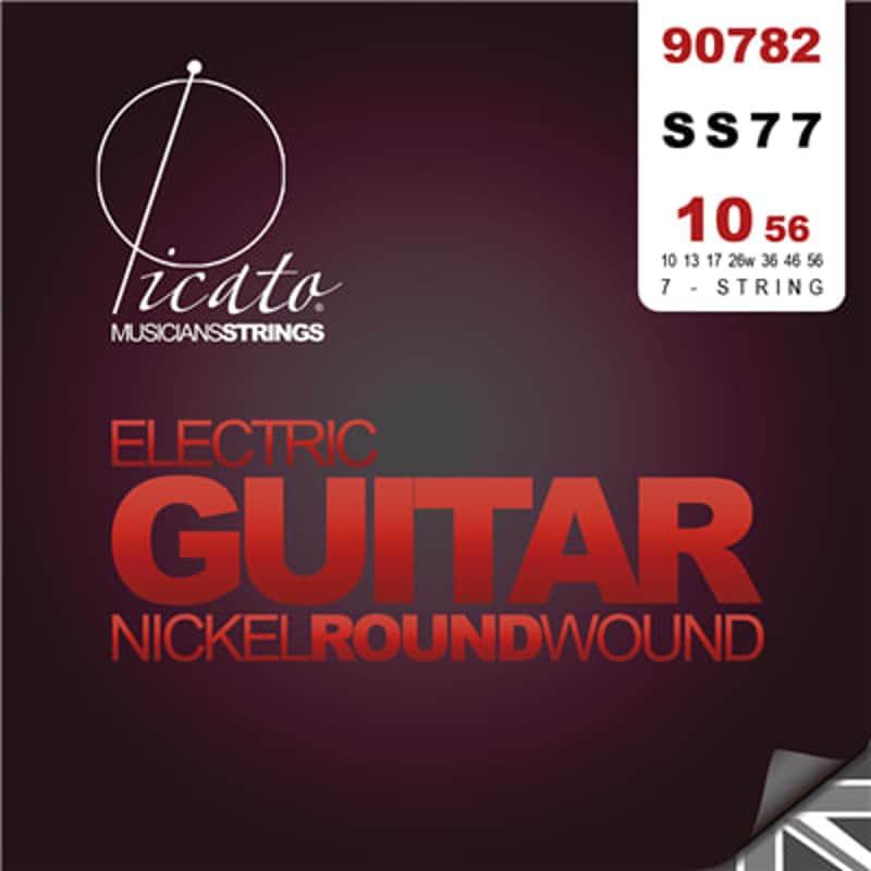 Unknown Picato Ss77 Nickel Wound 10-56 Guitar 7-String Nickel