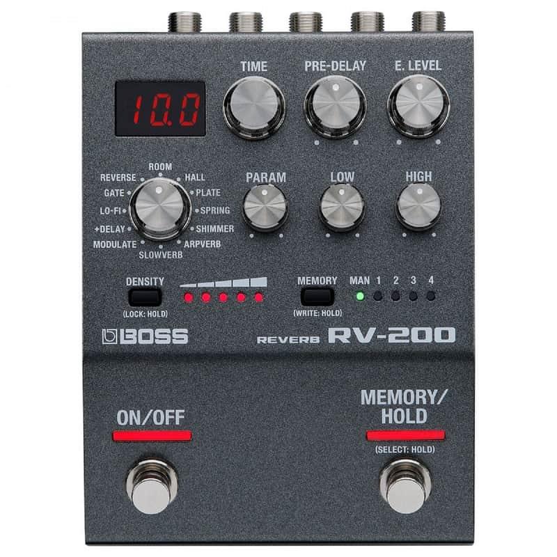 2023 - Present Boss RV-200 Reverb Black