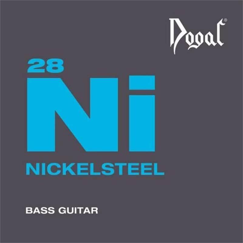 Dogal RW160C Nickel Steel Bass Guitar Strings 45-105 Gauge - 4...