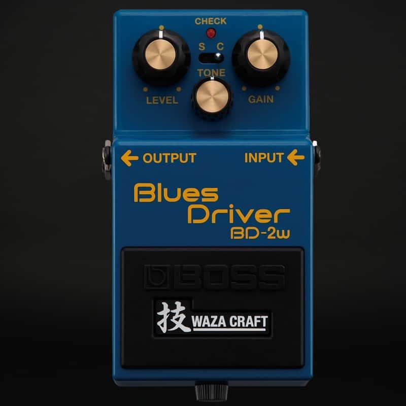 Boss BD2W WAZA Craft Driver Pedal Blues