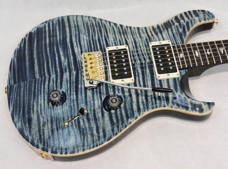 PRS Custom 24 '10' Top Faded Whale Blue