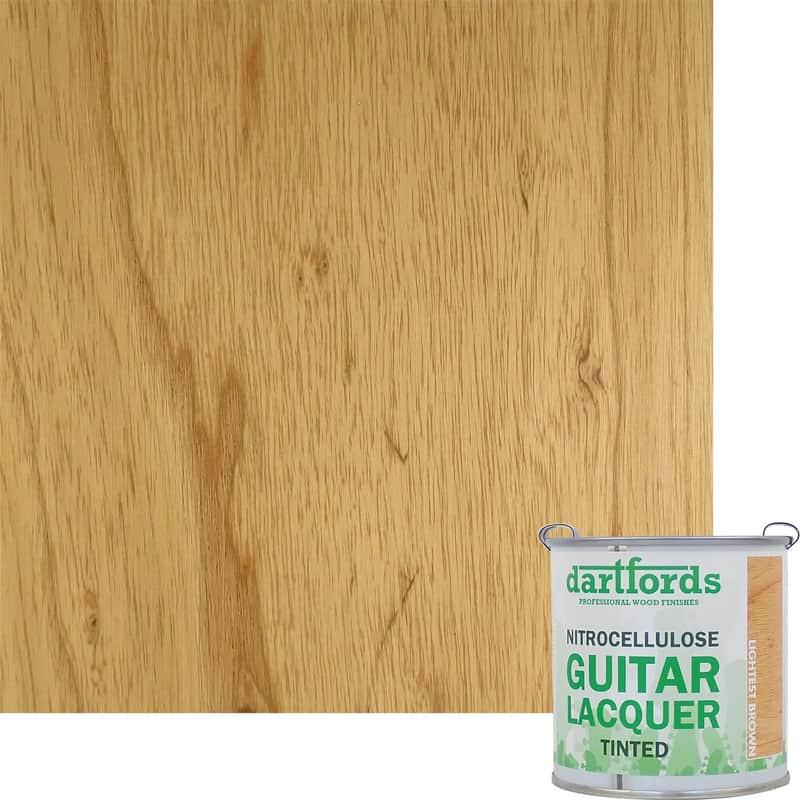 Pro Luthier Supply dartfords Lightest Brown Nitrocellulose Gui...