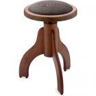 Stagg PS35 WNM VBR piano throne walnut with velour cushion