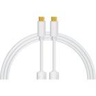 DJ TechTools Chroma Cables USB-C to USB-C Cable, 1m (White)