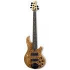 Lakland Skyline 55-01 Deluxe Natural Gloss Spalted Maple Top 5-String Electric Bass Guitar