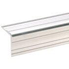 Adam Hall 6110 Aluminium Case Angle 33 x 33 mm with Rivet Channel Aluminium Case Corner 1 metre with Rivat Channel 33 x 33 mm