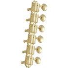 Grover 136G6 Vintage Deluze Guitar Machine Heads,6-in-Line,Gold Guitar tuning machines