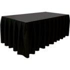Wentex Stage Skirt MCS 8.85 oz/yd² Black - 7.62 m x 0.61 m (W x H) - pleated