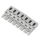 Floyd Rose FR7BSSSPP - Original Saddle Set (7) - Satin Pearl guitar bridge parts