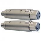 Stagg AC-XFCFH female XLR - female RCA adapter (set of 2)