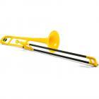 Jiggs pBone Bb Tenor Trombone, yellow with bag