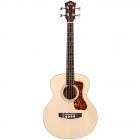 Guild Jumbo Junior Bass Natural Electro-Acoustic Bass Guitar