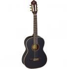 Ortega R221BK-7/8 classical guitar, black, with gig bag