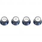 Stagg SP-KNLP-BK Knobs for Single-Cut Electric Guitars