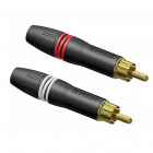 Procab PCR2M/BG M-RCA Connectors (Set of 2)