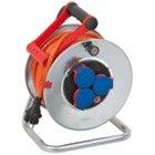 Brennenstuhl KTro Garant 1198370 kabelhaspel Outdoor 1.5 Cable Reel, x3 Schuko, 25m (Orange)