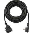 Brennenstuhl Verl Kabel 1168980010 Schuko Extension Cable, 10m (Black)