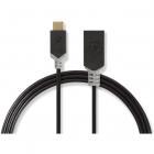 Nedis CCBW61710AT015 3.0 USB-C Male to USB-A Female USB Cable, 15cm