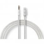 Nedis CCTB39940AL10 Mini-Jack to Lightning Headphone Cable, 1m