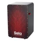 Sela SE 047 CaSela Pro Black Red Dragon Cajon with Switch