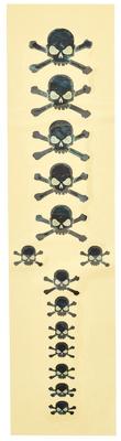 Jockomo Skull Fret Markers Sticker BP