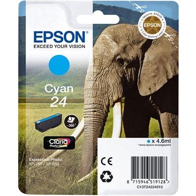 Epson 24 Cyan Claria Photo Ink Cartridge