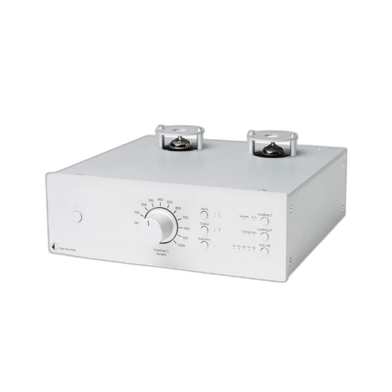 Pro-Ject Tube Box DS2 MM/MC Phono Pre-Amplifier Silver