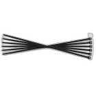 Procab ACT320 B Tie-Wraps (Pack of 100, Black)