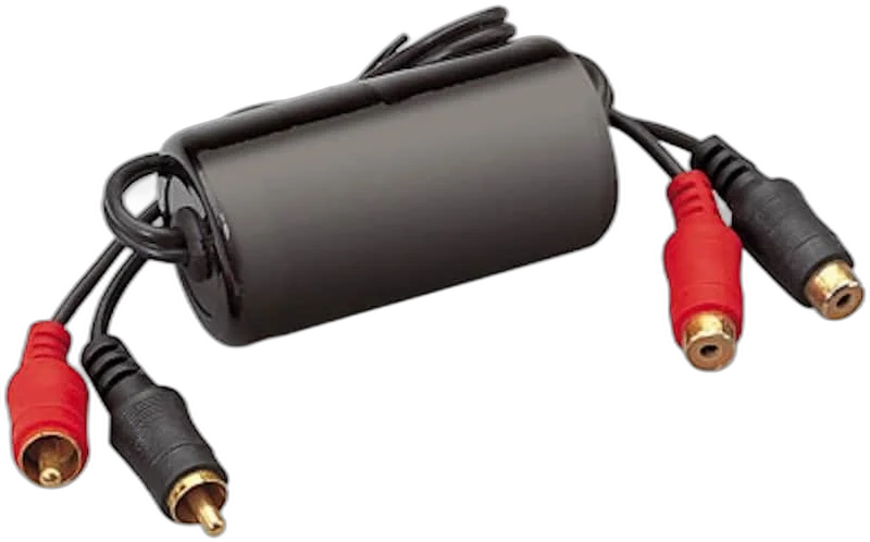 QTX QTX Phono Ground Loop Isolator RCA Phono Connectors ,