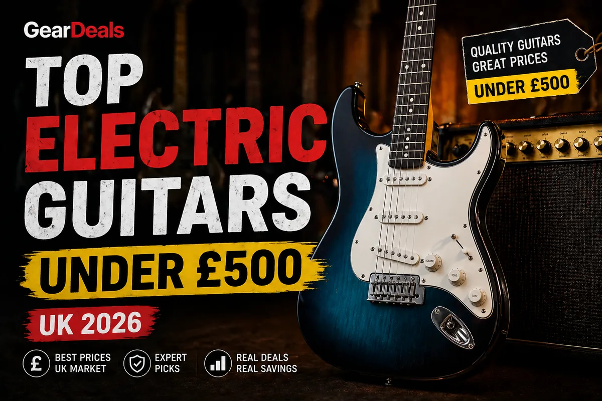 Best Electric Guitars Under £500 UK 2026: Top Picks Compared