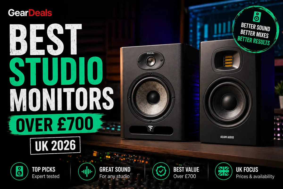 Best Studio Monitors Over £700 UK 2026: Neumann vs Genelec Compared