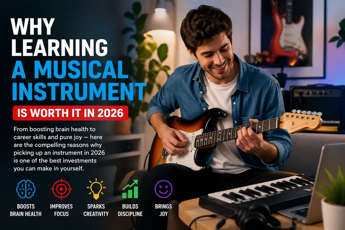 Why Learning a Musical Instrument Is Worth It in 2026