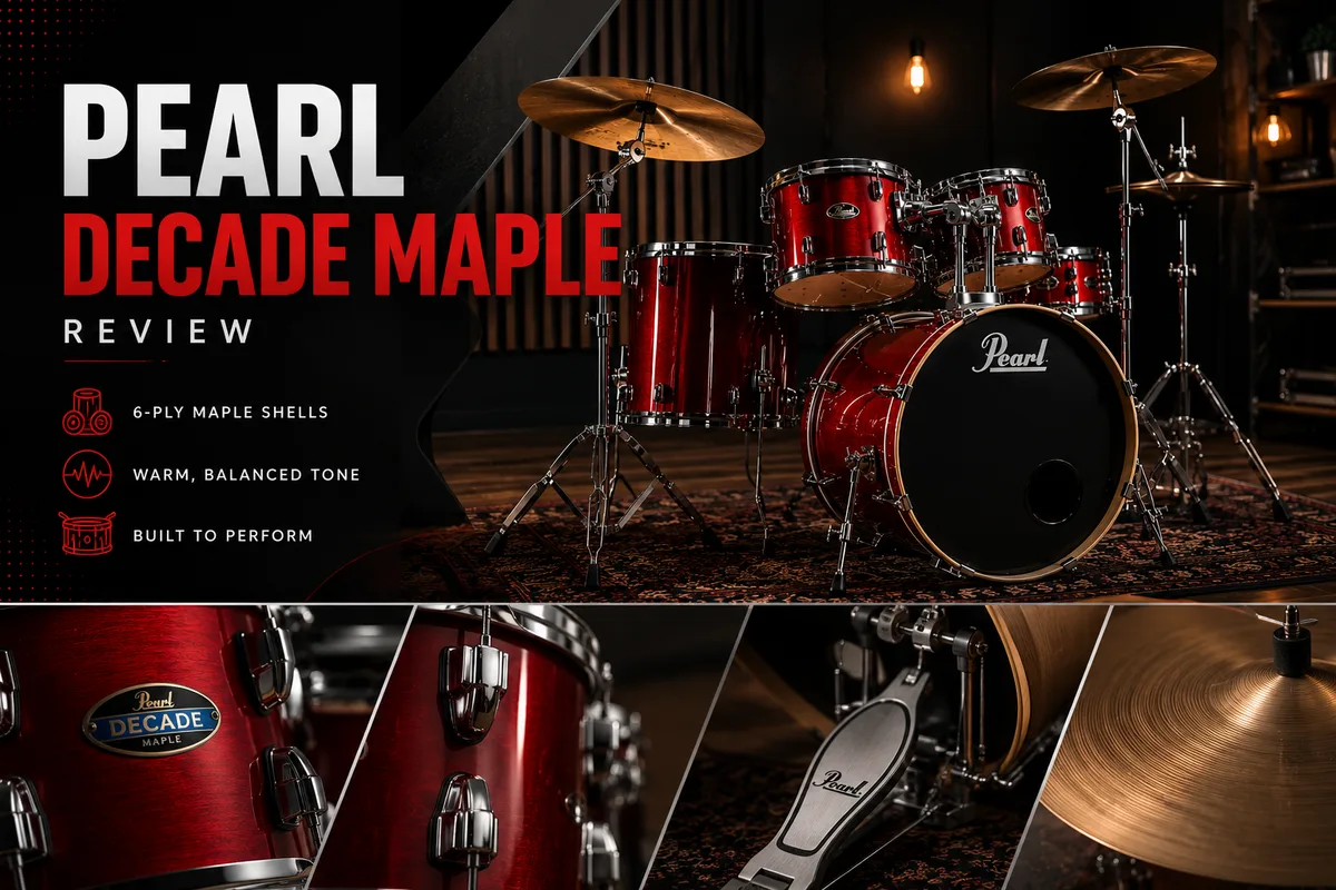 Pearl Decade Maple Review: A Professional Drum Kit at a Realistic Price