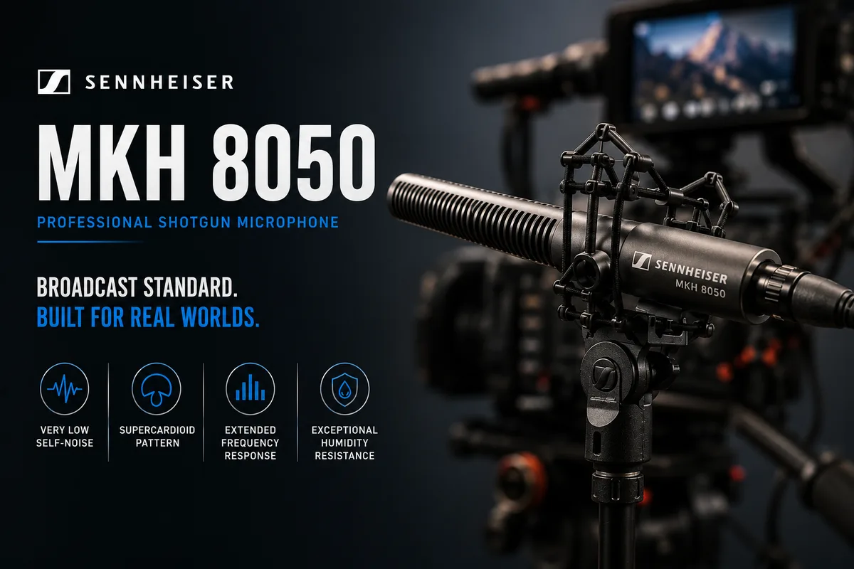 Sennheiser MKH 8050: Is This Shotgun Mic Worth £800?