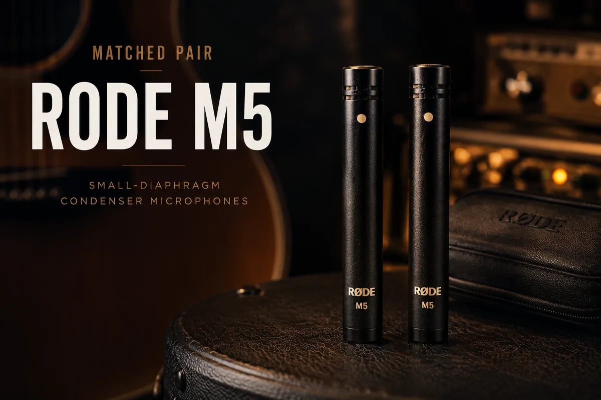 Rode M5 Matched Pair Review: The Best Small-Diaphragm Condensers Under £150?