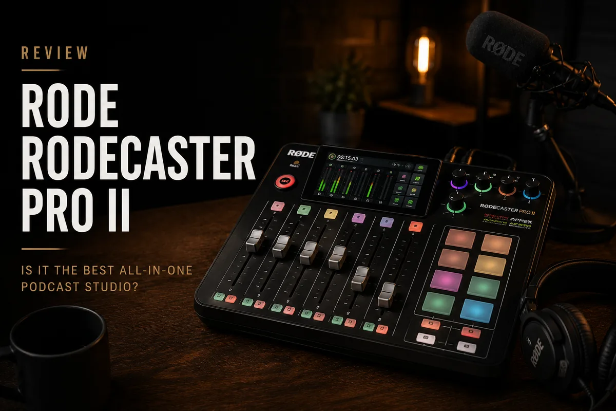 Rode RodeCaster Pro II Review: Is It the Best All-in-One Podcast Studio?